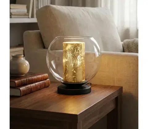 Lampy Eglo 79462 - Stolná lampa BOLSANO 1xE27/28W/230V 79462
