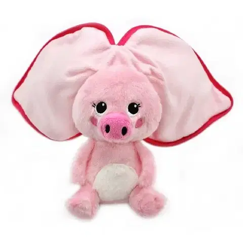 Plyšové a textilné zvieratká FLIPETZ 2v1 Plyšové prasa / reďkovka - Piglet