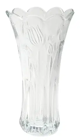 Vázy dekoračné MAKRO - Váza sklenená 23cm