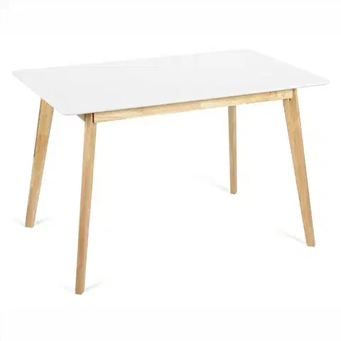 Konferenčné stolíky Jedálenský stôl ESPEN 120, biely