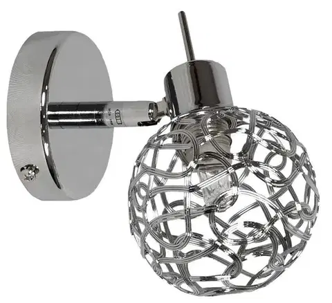 Nástenné svetlá Nástenná lampa Puzzle 1X40W G9 chróm