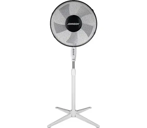 Ventilátory JOHNSON - Stojanový látor COLONNA 45W/230V priemer 40 cm čierny/biely 8008523013615