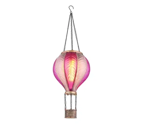 LED osvetlenie Globo 36136P - LED Závesná solárna dekorácia 20xLED/0,5W/3V IP44 lietajúci balón 36136P