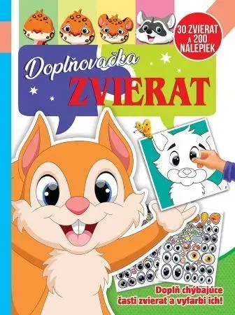 Pre deti a mládež - ostatné Doplňovačka zvierat (30 zvierat a 200 nálepiek)
