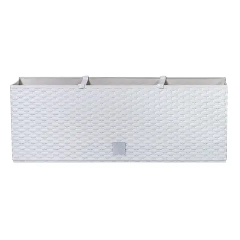 Kvetináče a truhlíky Prosperplast Truhlík RATO CASE bílý 51,4x19x18,6cm