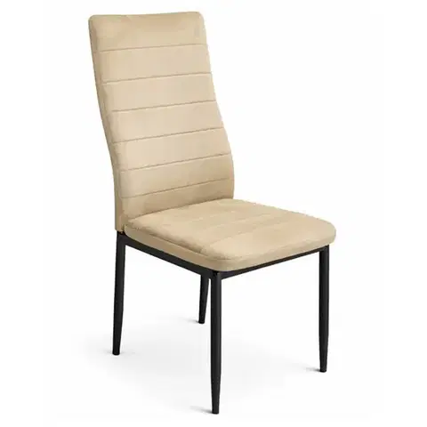 Čalúnené stoličky Stolička W-172 Béžová