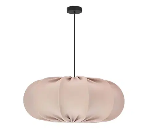 Svietidlá  Luster na lanku CAFEE 1xE27/40W/230V, priemer 52 cm, béžový 31-42019