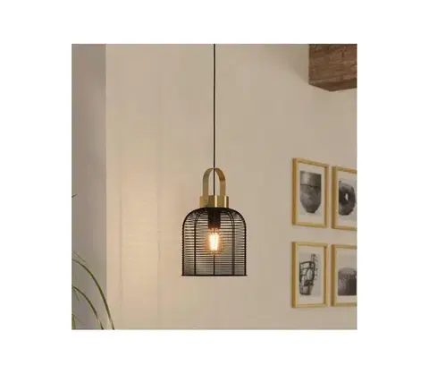 Svietidlá Eglo 43963 - Luster na lanku ROUNDHAM 1xE27/40W/230V pr. 22 cm 43963