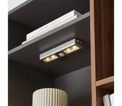 Záhradné lampy Eglo 94686 - LED Orientačné svietidlo so senzorom BALIOLA 4xLED/3xAAA 94686
