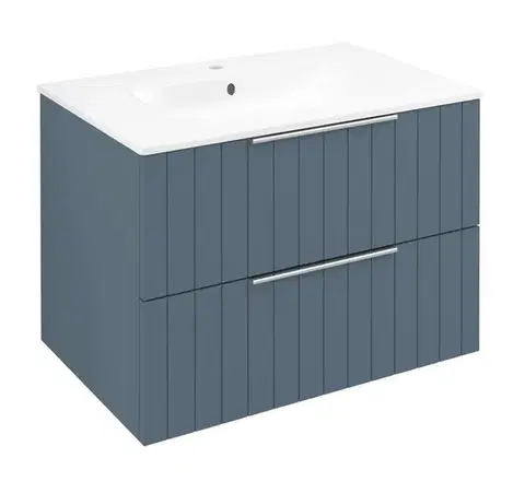 Kúpeľňový nábytok SAPHO - CIRASA STRIP umývadlová skrinka 69,8x52x46cm, siena CR701-4242S