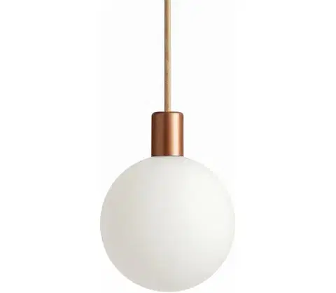 Svietidlá Argon 9006 - Vonkajší luster na lanku ORE 1xG9/6W/230V medený 9006