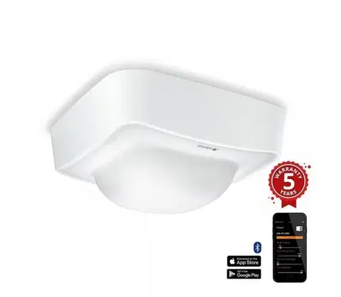 LED osvetlenie Steinel 064341 - Prezenčný hlásič IR Quattro HD-2 24m COM2 IP54 biela 064341