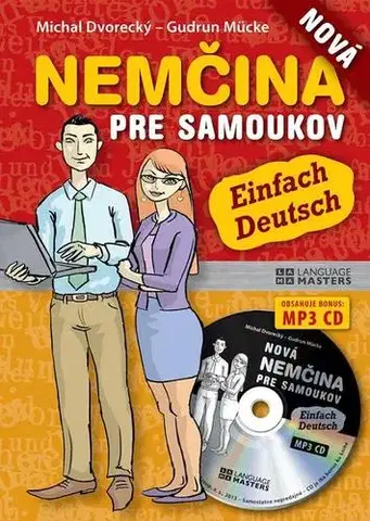 Učebnice a príručky Nová nemčina pre samoukov 2013 + MP3 CD - Michal Dvorecký,Gudrun Mücke