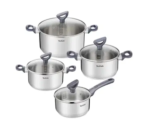 Panvice a hrnce Tefal - 8-dielna sada riadu DAILY COOK G712S855