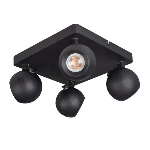 Lampy do obývačky Luster GALOBA 33679 Black PL4