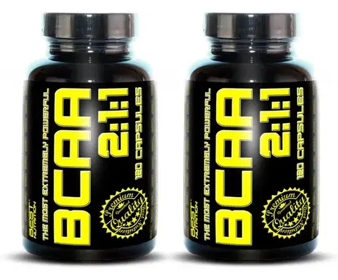 BCAA 1+1 Zadarmo: BCAA 2:1:1 od Best Nutrition 250 kaps. + 250 kaps.