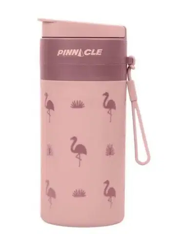 Dózy na potraviny Kinekus Termoflaša plastová + nerezová vložka, 0,4L, PIXEL KIDS