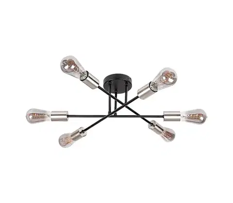 Svietidlá Rabalux 71026 - Prisadený luster BRANWEN 6xE27/25W/230V 71026