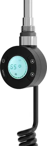 Radiátory do kúpeľne MEXEN - FA-S vykurovacia tyč s Wi-fi, 600 W, čierna W954-0600-70