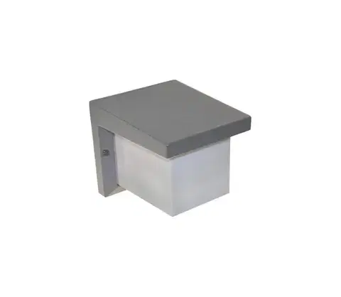 Svietidlá  Vonkajšie nástenné svietidlo ARIANA 1xE27/40W/230V IP54 sivá SKU046106