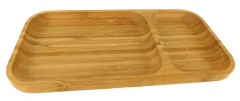Podnosy a tácky MAKRO - Podnos servírovací delený 30x15cm