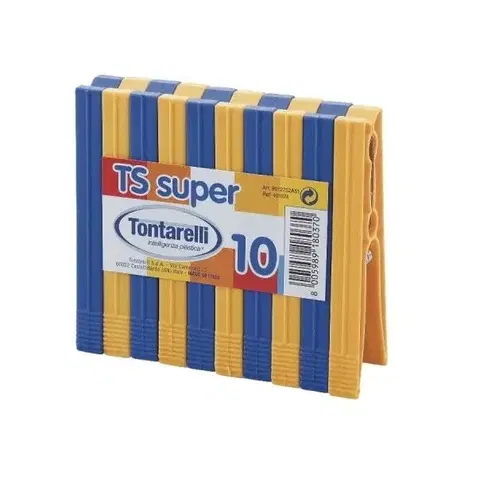 Sušiaky na bielizeň Kinekus Štipce na prádlo, plastové, 10ks, TS SUPER TONTARELLI