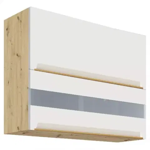Kuchynské skrinky visiace Skrinka do kuchyne Glamour 42g White