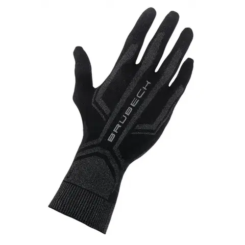Zimné rukavice Univerzálne tenké rukavice Brubeck GE10010A Black - S/M