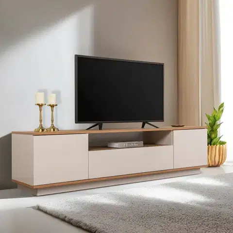 TV stolíky TV stolík Veramont - Cashmere, Atlantic Pine