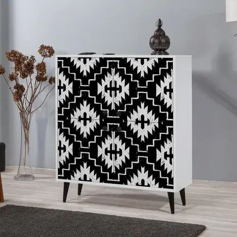 Komody Viacúčelová skrinka Multilüx Swan