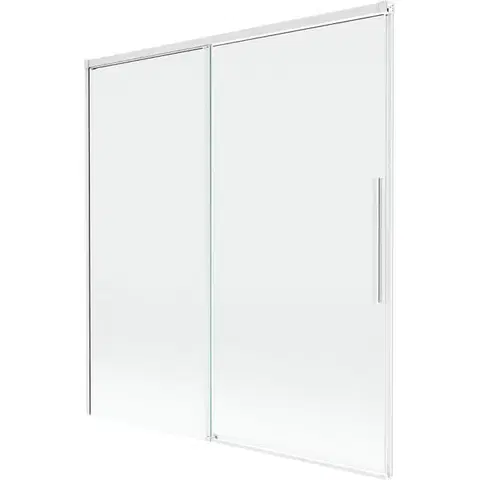 Sprchové dvere MEXEN/S - Rox vaňová zástena 2-krídlová posuvná 150 x 150, transparent, biela 8C9-150-001-20-00