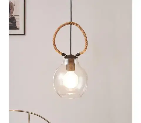 Svietidlá Eglo 43617 - Závesné svietidlo RODING na lanku 1xE27/40W/230V 43617