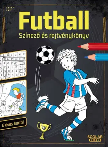Pre deti a mládež - ostatné Futball - Színező és rejtvénykönyv - Falko Honnen,Philip Kiefer