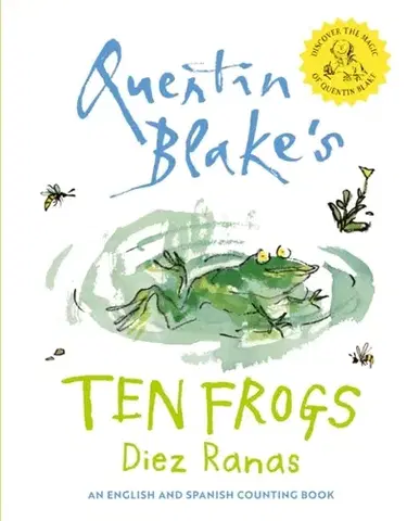 Leporelá, krabičky, puzzle knihy Ten Frogs - Quentin Blake