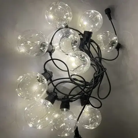Lampy do obývačky Girlanda 230v/Solar Ofelia Ao-Of10lsl