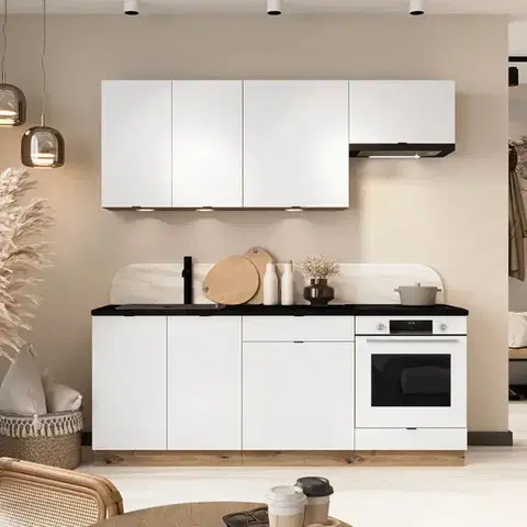 Modulový kuchynský nábytok Kuchynská linka Gianna  2.0  Alaska/Artisan