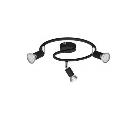 Svietidlá Philips - Bodové svietidlo LIMBALI 3xGU10/50W/230V čierna 8719514465251