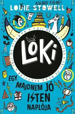 Dobrodružstvo, napätie, western Loki 2: Egy majdnem jó isten naplója - Louie Stowell