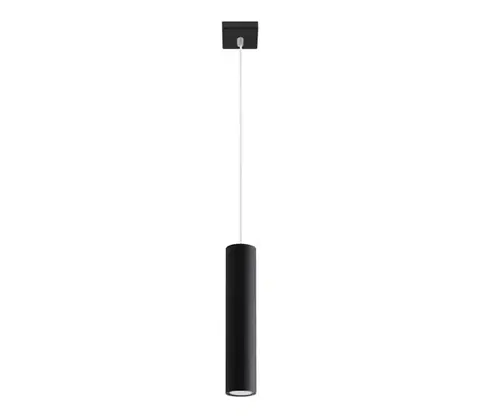 Svietidlá  SL.0327 - Luster na lanku LAGOS 1 1xGU10/10W/230V čierna SL.0327