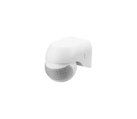 Svietidlá  Vonkajší PIR senzor pohybu 180° IP44 biely SL2300/B