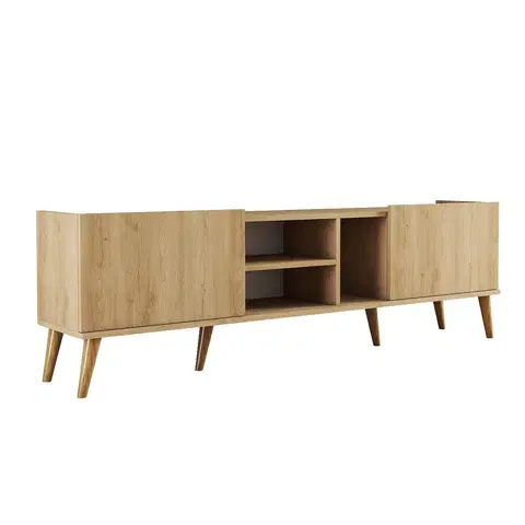 Konferenčné stolíky Televízny stolík Lotus Oak