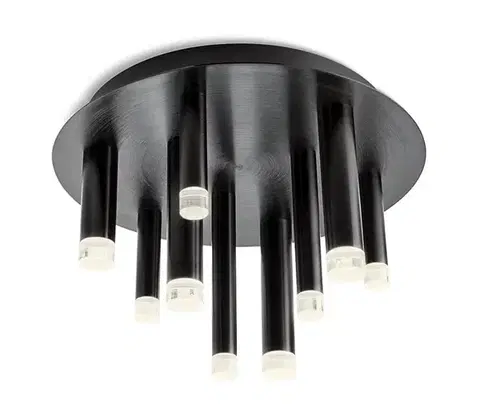Svietidlá Redo 01-2041 - LED Stropné svietidlo MADISON 9xLED/4W/230V čierna 01-2041