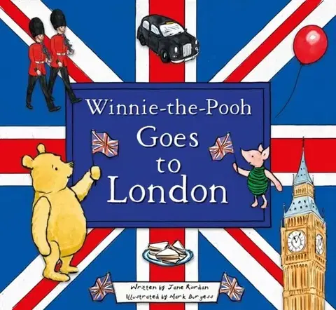 Leporelá, krabičky, puzzle knihy Winnie-the-Pooh Goes To London - Disney,Jane Riordan