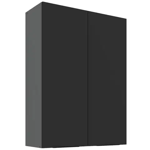 Kuchynské skrinky visiace Kuchynská skrinka Aria-Bl/Ant Anti Fingerprint 80g-108 2f