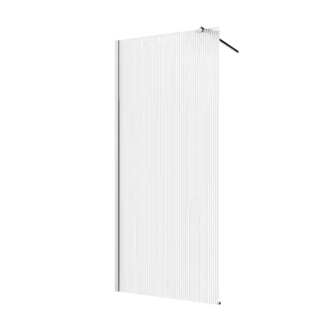 Sprchovacie kúty INVENA - Walk-in II Trend 100x200cm, ryhovaná 8mm shiny-glass, chróm AK-32-109-S