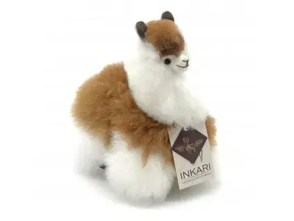 INKARI Alpaky INKARI Alpaky Plyšová hračka Alpaca SMALL – MACCHIATO
