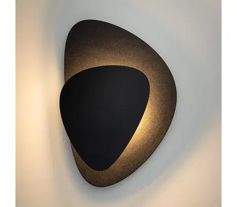 Svietidlá  LED Nástenné svietidlo PEDRA LED/7W/230V čierna 40866