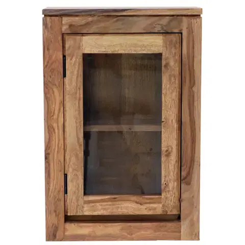 Kúpeľňový nábytok Skrinka do kúpeľne Gani 40x60x15 z indického masívu palisander