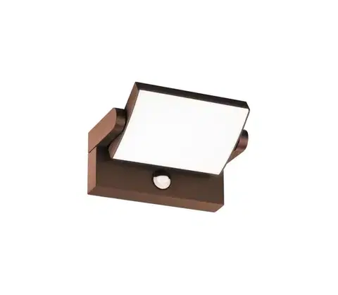 LED osvetlenie Ideal Lux -LED Vonk. nást. svietidlo so s. SWIPE LED/21W/230V CRI 90 IP54 hnedá 307176