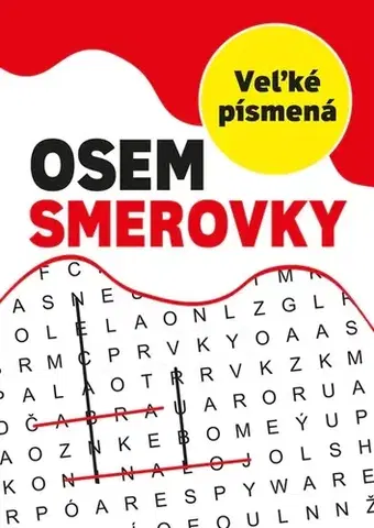 Krížovky, hádanky, hlavolamy Osemsmerovky (3-2025-červená obálka)